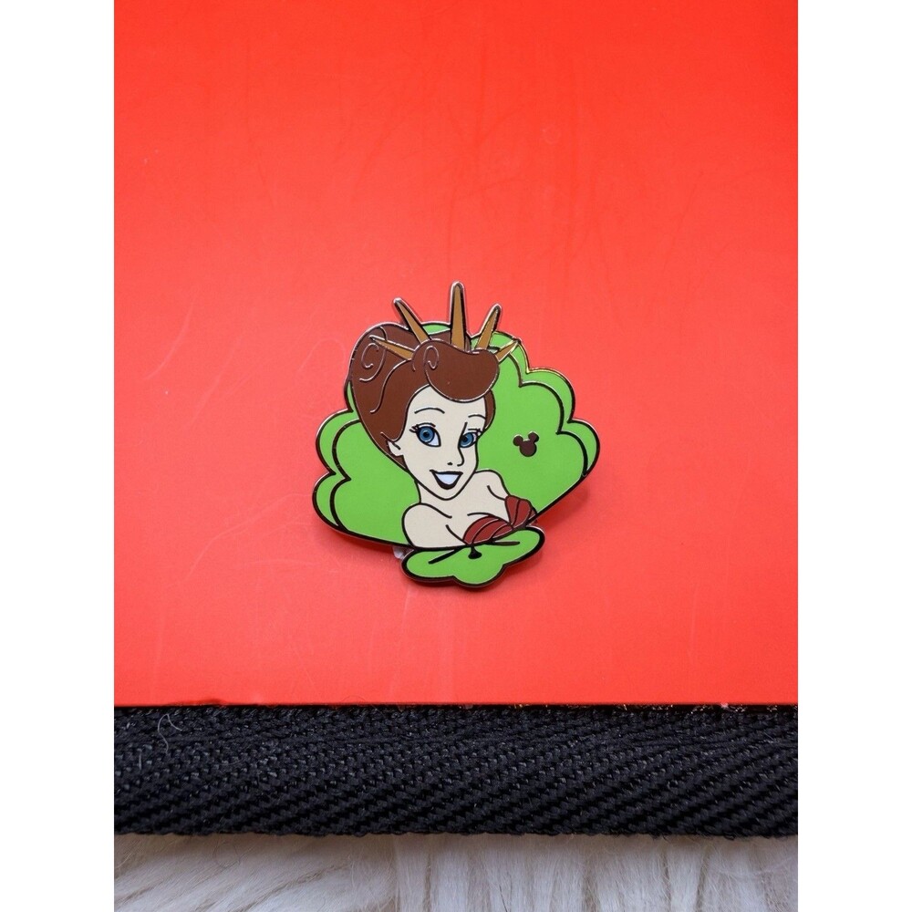 DLR Hidden Mickey Little Mermaid Ariel Sister Attina Completer Disney Pin green